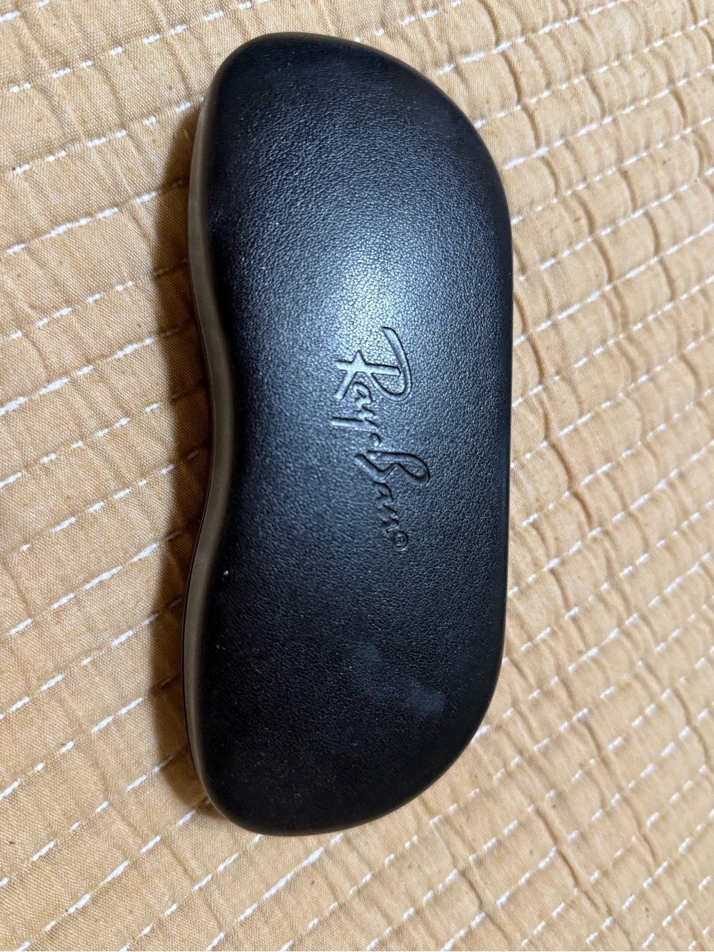 Ray-Ban Black and Gray Hard Sunglasses Case
